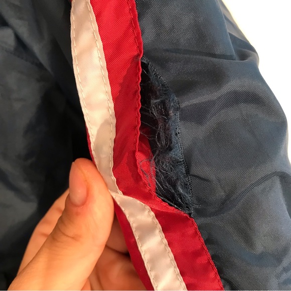 STRANGER THINGS vintage style bomber jacket Ragsport reversible sports shacket - Picture 8 of 12